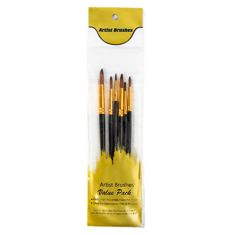 Набор кистей с 6 пакетами