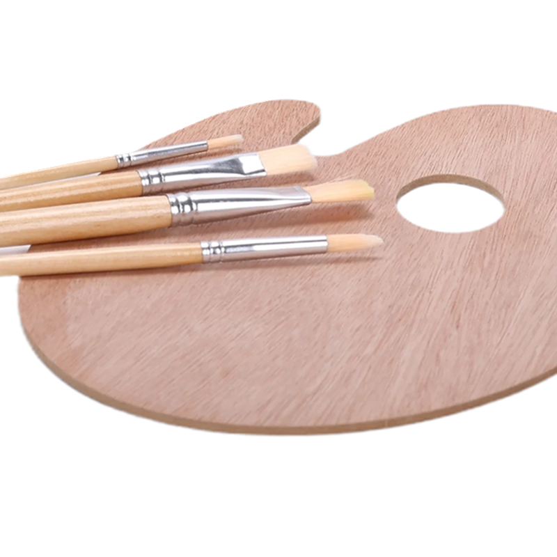 Акриловая краска набор со столом мольберта в холсте