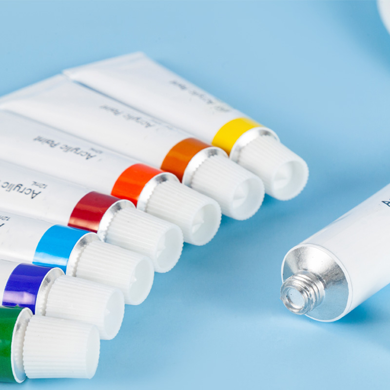 Нетоксичные 12 мл акриловых красок в холсте