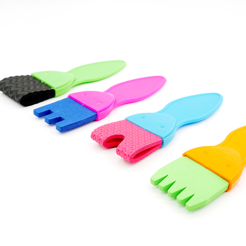 Кисти для рисования пенопластом EVA 4шт.