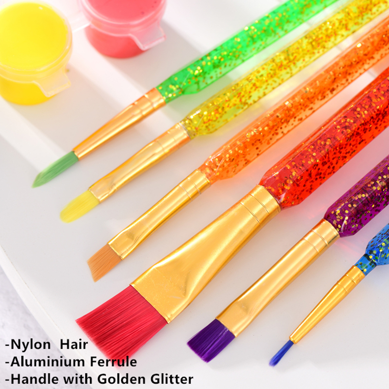 Компонентная кисть для рисования ассорти.